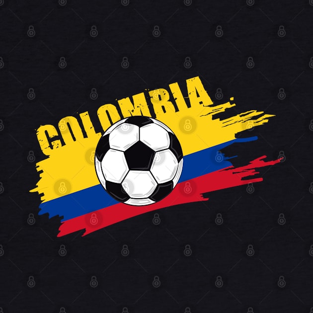 Colombia Soccer Colombia Futbol Football Colombian soccer Flag Jersey by JayD World